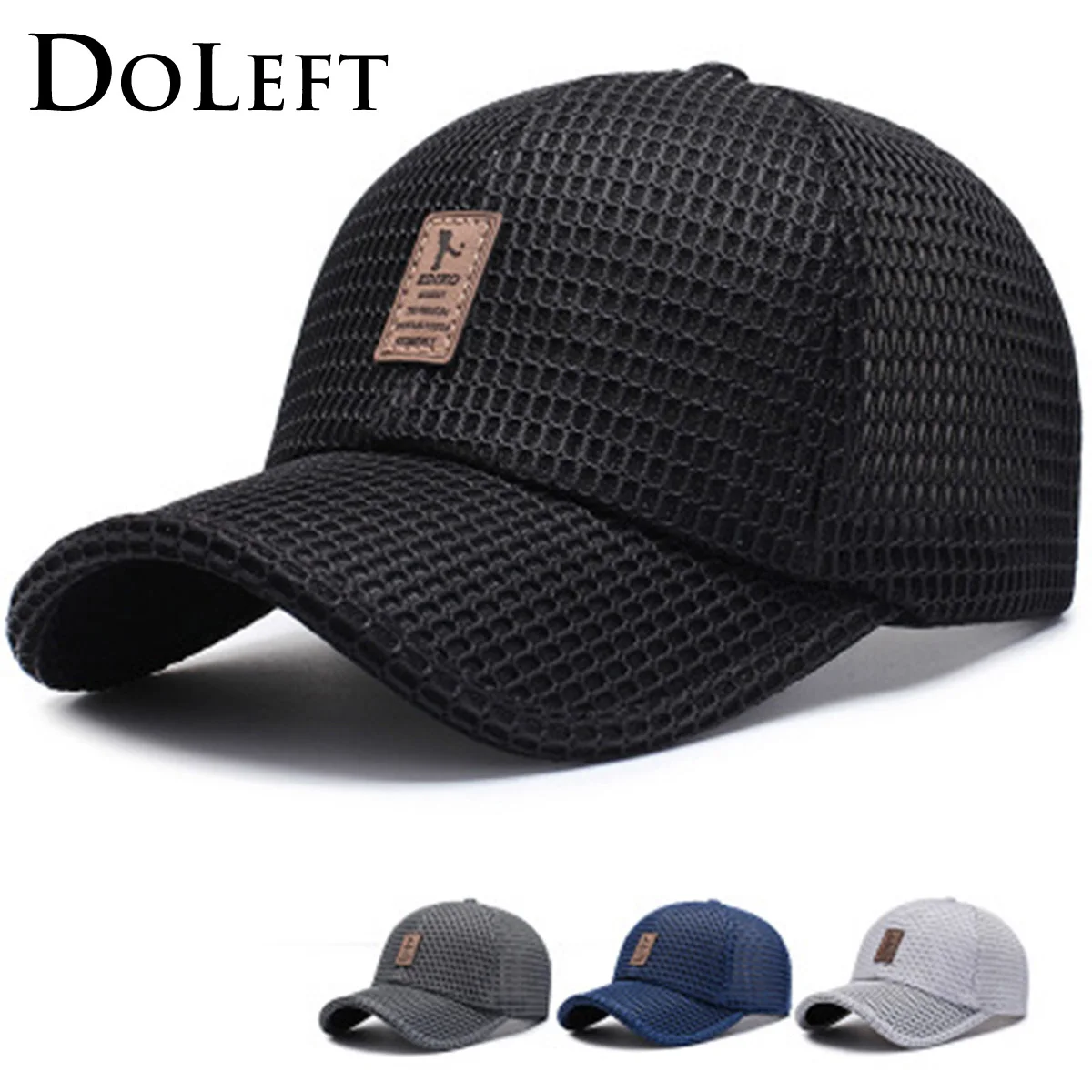 Unisex Mesh Men's Baseball Cap Adjustable Cotton Breathable Comfortable Sunshade Sun Hat Sunscreen Snapback Caps gorras hombre
Unisex Mesh Men's Baseball Cap Adjustable Cotton Breathable Comfortable Sunshade Sun Hat Sunscreen Snapback Caps gorras hombre