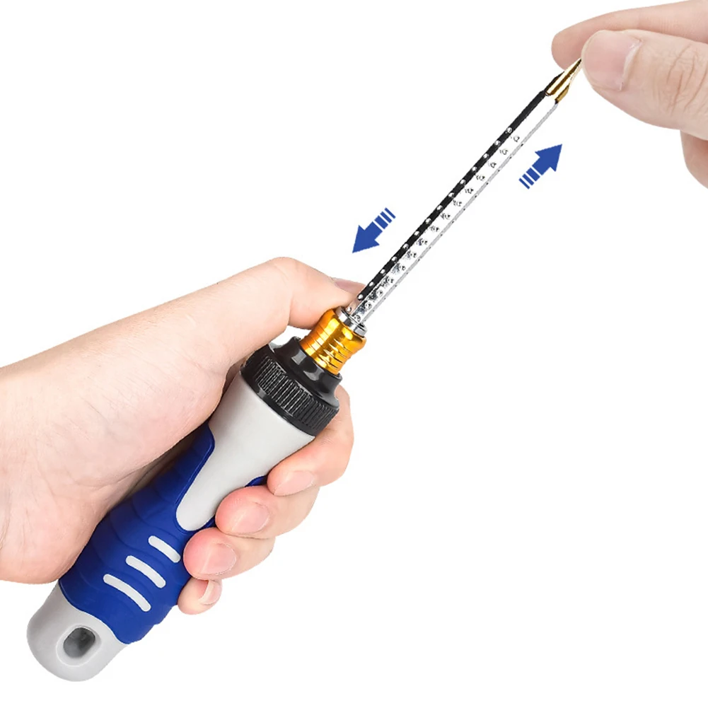 Repair Hand Tools Ratchet Screwdriver Furniture Installation Detachable Double Head Multifunctional Steel 178-180mm
Repair Hand Tools Ratchet Screwdriver Furniture Installation Detachable Double Head Multifunctional Steel 178-180mm