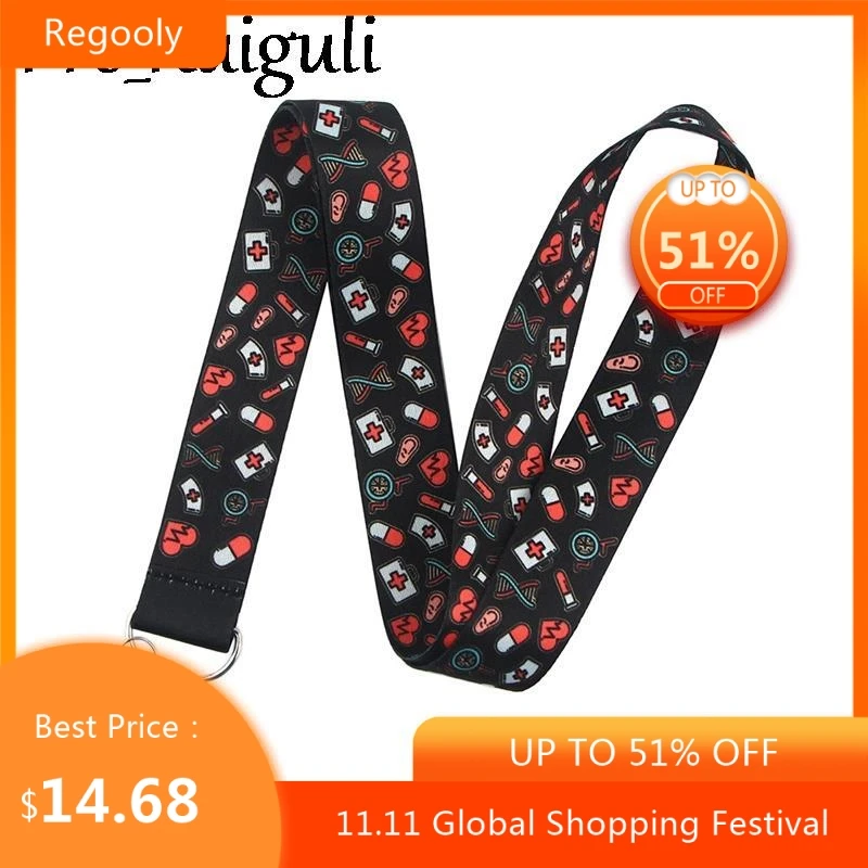 30pcs House M.D Lanyard Keys Phone Holder Funny Neck Strap With Keyring ID Card DIY Animal webbings ribbons Hang Rope
30pcs House M.D Lanyard Keys Phone Holder Funny Neck Strap With Keyring ID Card DIY Animal webbings ribbons Hang Rope