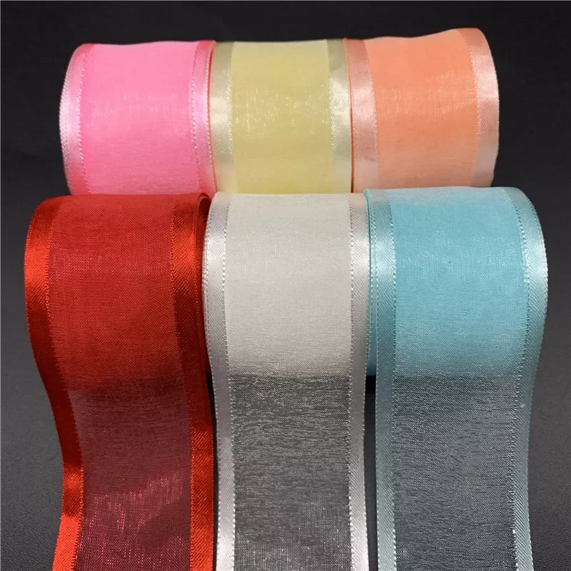5Yards/Lot 38mm Satin Edge Organza Ribbon Bow Hair Wedding Christmas Decoration Lace Crafts
5Yards/Lot 38mm Satin Edge Organza Ribbon Bow Hair Wedding Christmas Decoration Lace Crafts