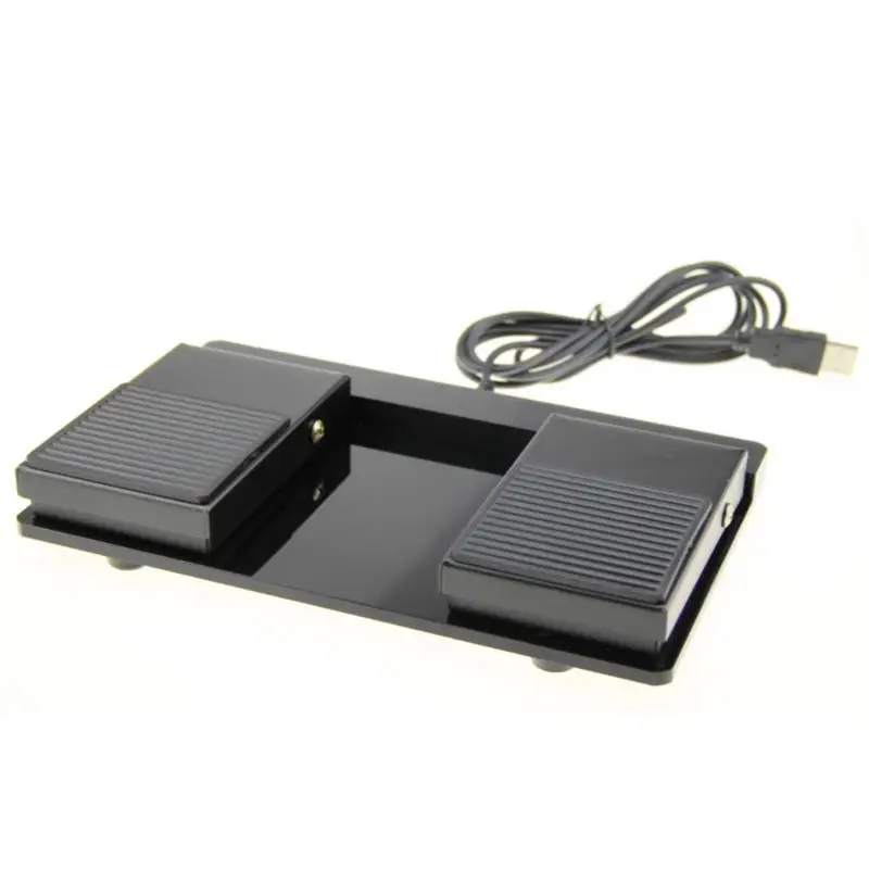 Two-digit USB game foot switch, USB foot button, metal pedal, can simulate keyboard and mouse
Two-digit USB game foot switch, USB foot button, metal pedal, can simulate keyboard and mouse