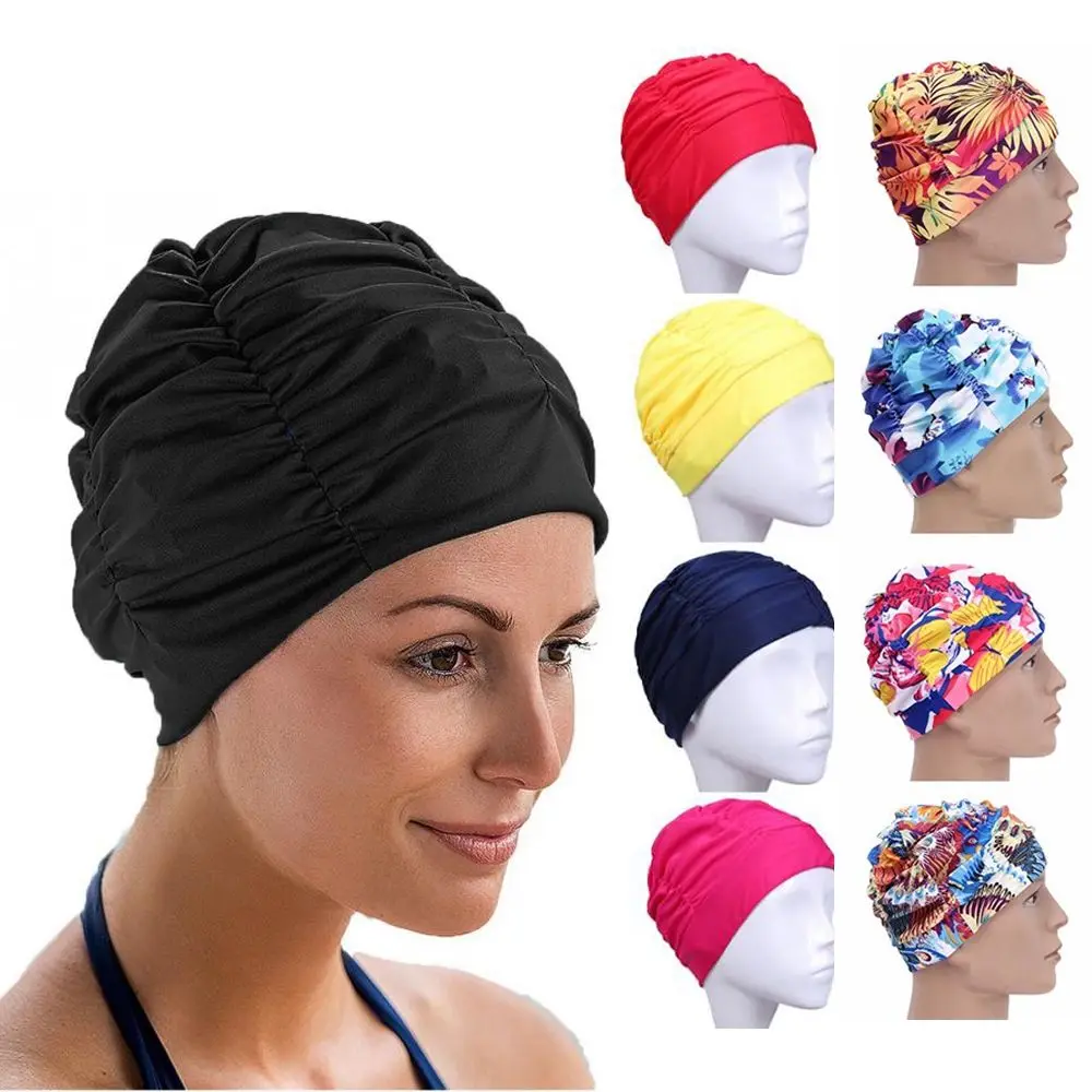 Free size Swimming Cap Long Hair Sports Swim Pool Hat Elastic Nylon Turban for Men & Women
Free size Swimming Cap Long Hair Sports Swim Pool Hat Elastic Nylon Turban for Men & Women