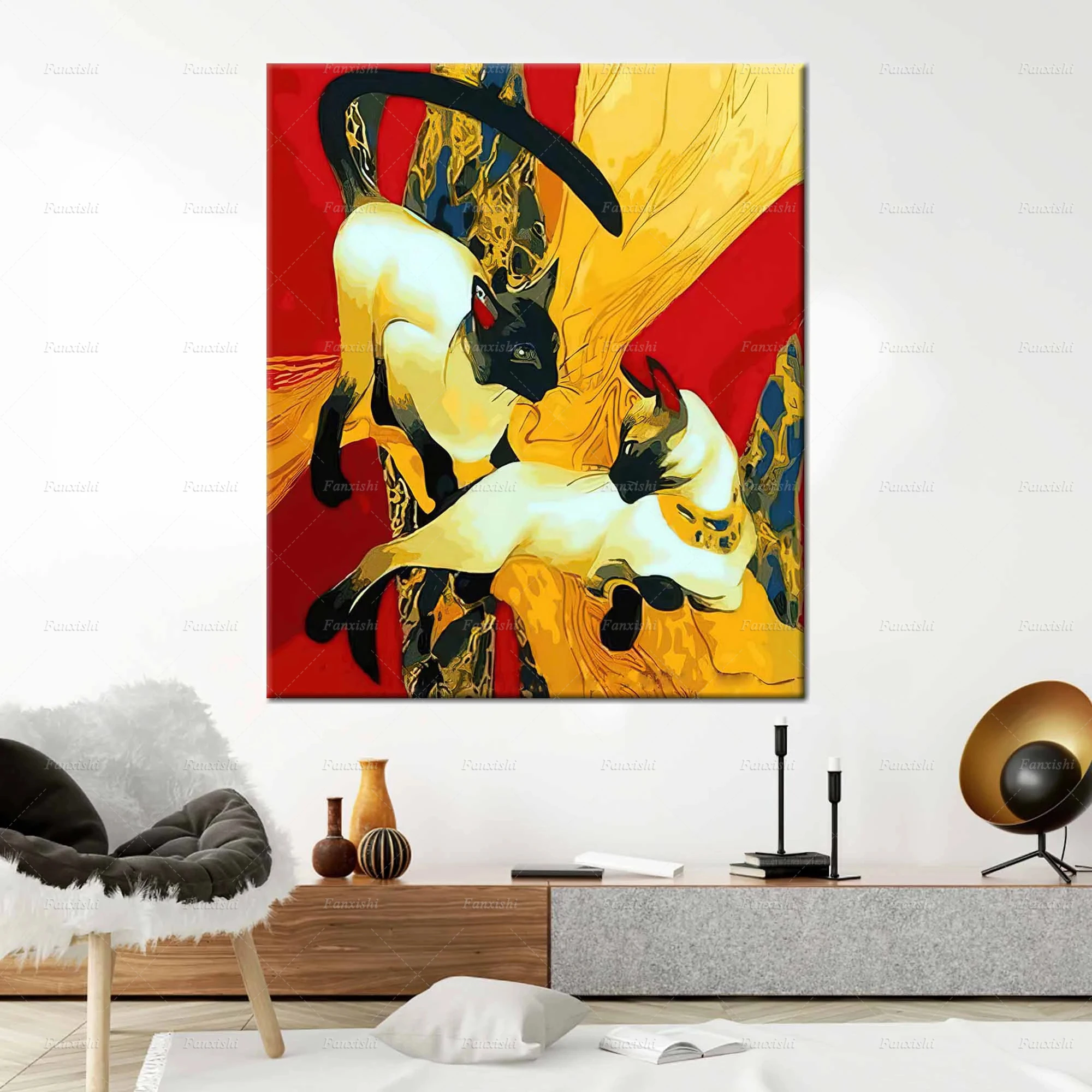 Gustav Klimt, Siamese Cats, Klimt Painting, Siamese Cats Canvas, Klimt Painting, Reproduction Wall Art, Famous Cat Painting,
Gustav Klimt, Siamese Cats, Klimt Painting, Siamese Cats Canvas, Klimt Painting, Reproduction Wall Art, Famous Cat Painting,