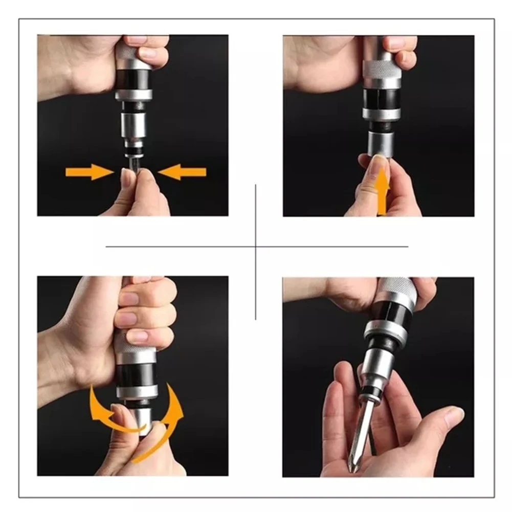 Impact Screwdriver Screwdriver Bits Screwdriver Vanadium Alloy Steel Wear-resistant 3/8Inch 7pcs Set For Engine
Impact Screwdriver Screwdriver Bits Screwdriver Vanadium Alloy Steel Wear-resistant 3/8Inch 7pcs Set For Engine