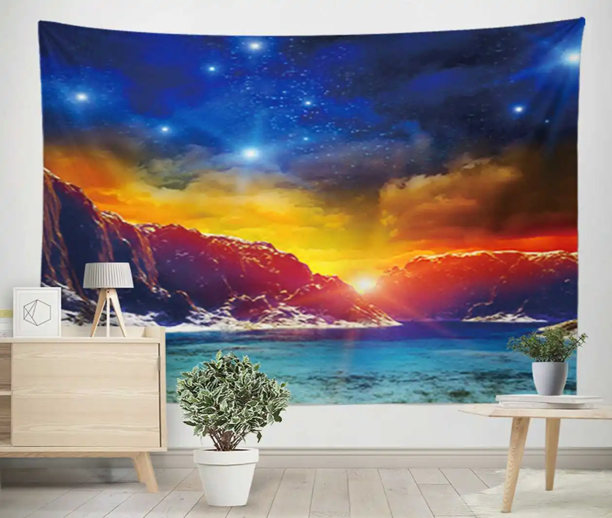 Mist Forest Mountain Sunset Pattern Polyester Print Art Tapestry Decoration Pastel Nature Landscape tapiz
Mist Forest Mountain Sunset Pattern Polyester Print Art Tapestry Decoration Pastel Nature Landscape tapiz