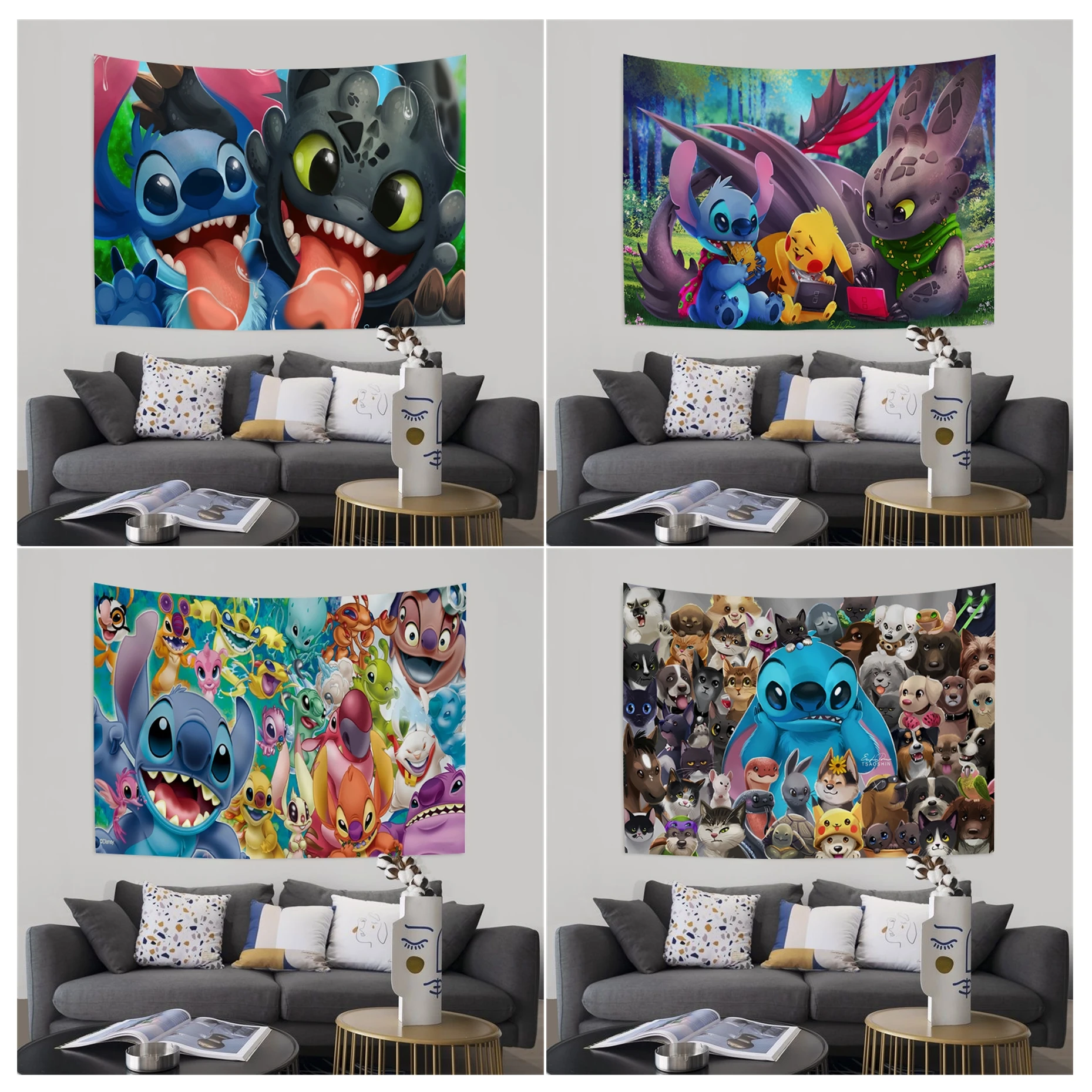 Disney Stitch Chart Tapestry Home Decoration Hippie Bohemian Decoration Divination Art Home Decor
Disney Stitch Chart Tapestry Home Decoration Hippie Bohemian Decoration Divination Art Home Decor