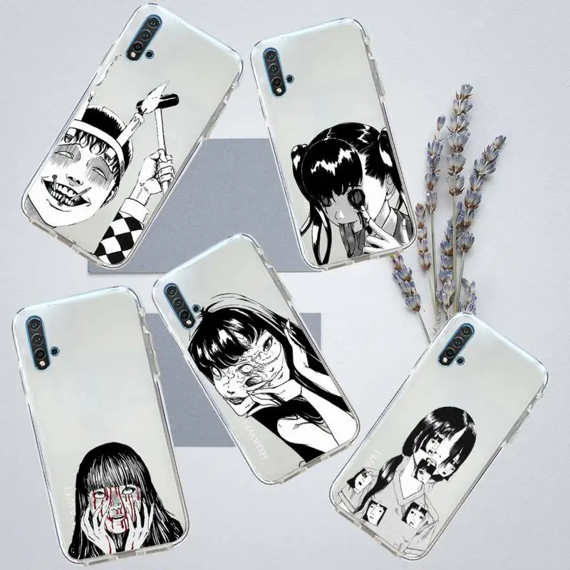 Junji Ito Collection Tees Phone Case Transparent for Huawei honor P mate Y 20 30 40 10 8 5 6 7 9 i x c pro lite prime smart
Junji Ito Collection Tees Phone Case Transparent for Huawei honor P mate Y 20 30 40 10 8 5 6 7 9 i x c pro lite prime smart