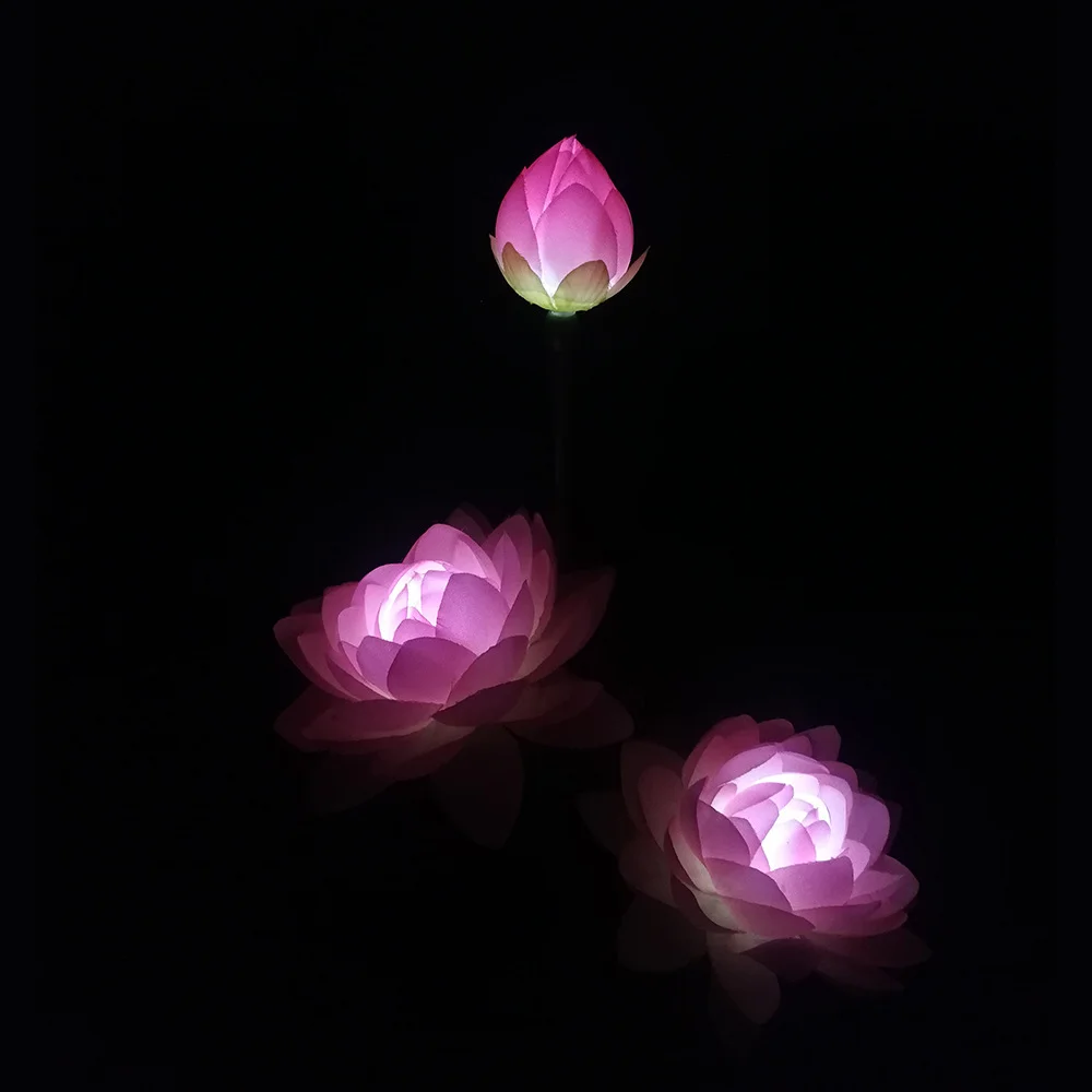 Outdoor Lighting Solar Lamps Lotus Lamp Garden Courtyard Lawn Decoration Home Beauty Ornament
Outdoor Lighting Solar Lamps Lotus Lamp Garden Courtyard Lawn Decoration Home Beauty Ornament
