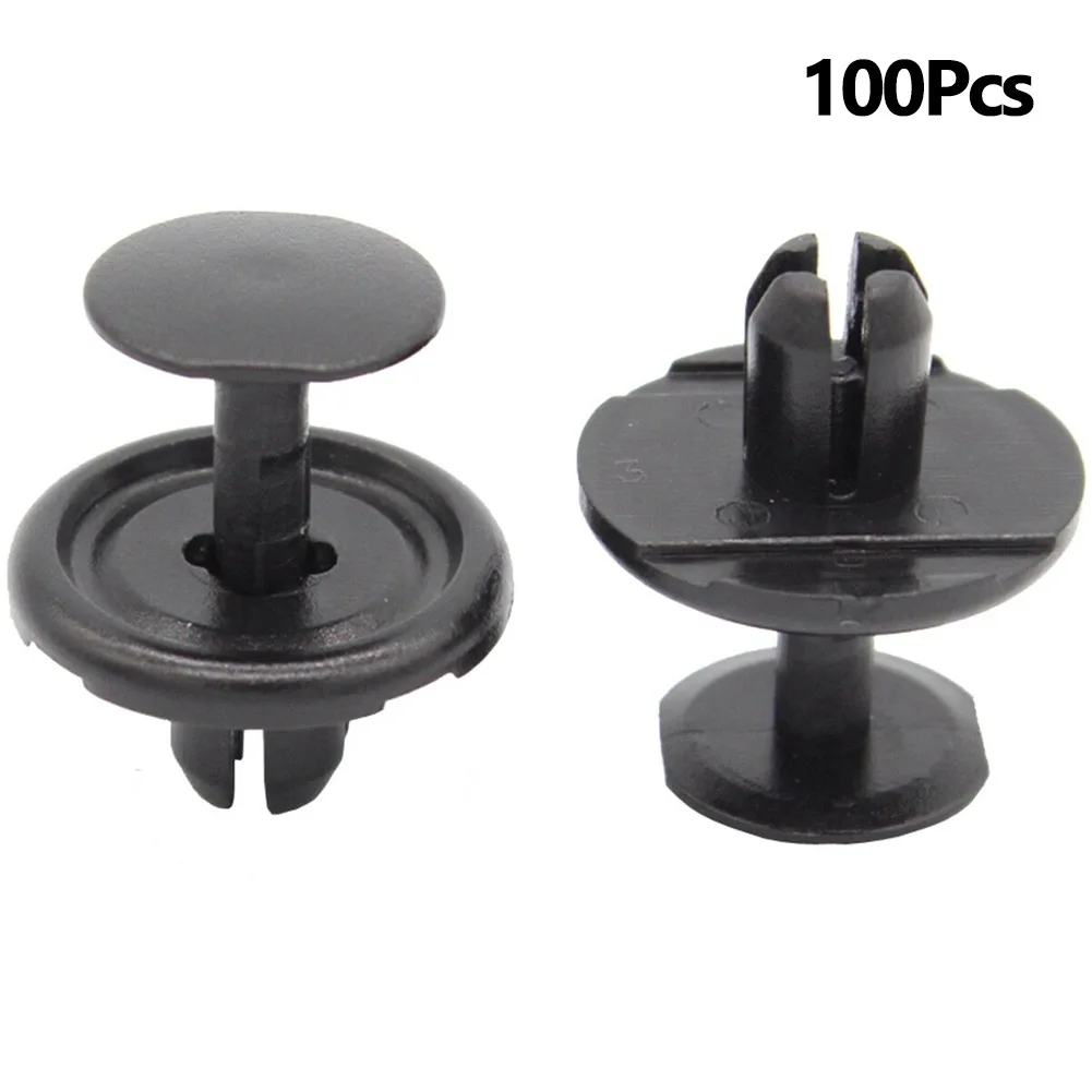 90467-07214 100 Pcs Nylon Clip Car Accessories Black Nylon Fender Liner Retainer Fits Into 7mm Hole For Auveco 21294
90467-07214 100 Pcs Nylon Clip Car Accessories Black Nylon Fender Liner Retainer Fits Into 7mm Hole For Auveco 21294