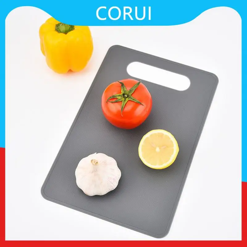 

Nonslip Food Cutting Block Mat Tool Easy To Clean Chopping Block Durable Mildew Antibacterial Chopping Board Kitchen Accessories