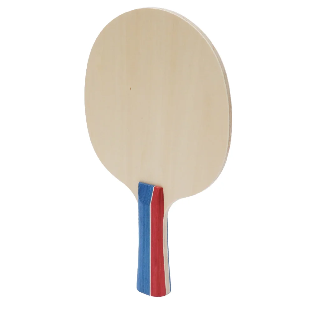 Table Tennis Racket Base Lightweight and Durable 5 Ply Wood Ping Pong Blade Paddle with Long Handle for Improved Technique
Table Tennis Racket Base Lightweight and Durable 5 Ply Wood Ping Pong Blade Paddle with Long Handle for Improved Technique