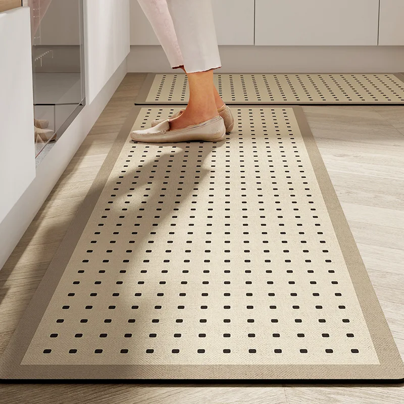 Super Anti-slip Kitchen Floor Mat Diatom Mud Anti-fall Pad Bath Pad Carpet Kitchen Mats Wipeable Wash Long Strip Carpet
Super Anti-slip Kitchen Floor Mat Diatom Mud Anti-fall Pad Bath Pad Carpet Kitchen Mats Wipeable Wash Long Strip Carpet
