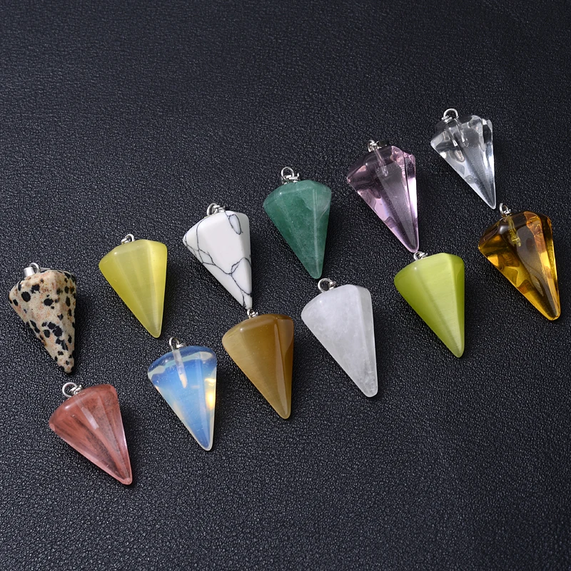 10 шт. модные ожерелья с подвеской из натурального камня коническая точка флюорит Лазурит КВАРЦЕВЫЙ исцеляющий кристалл ожерелье кожаная це...
10 шт. модные ожерелья с подвеской из натурального камня коническая точка флюорит Лазурит КВАРЦЕВЫЙ исцеляющий кристалл ожерелье кожаная це...