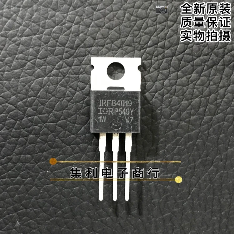 (10 шт./лот) IRFB4019 TO-220 150V/17A
(10 шт./лот) IRFB4019 TO-220 150V/17A