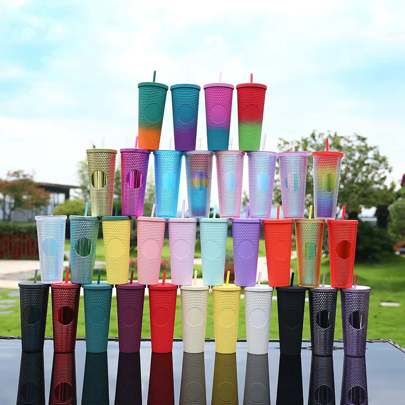 2023 Creative With Straw Lid Diamond Cup Reusable Coffee Mugs Color Studded Plastic Drinkware Wholesale 2023 Fashion Creative
2023 Creative With Straw Lid Diamond Cup Reusable Coffee Mugs Color Studded Plastic Drinkware Wholesale 2023 Fashion Creative
