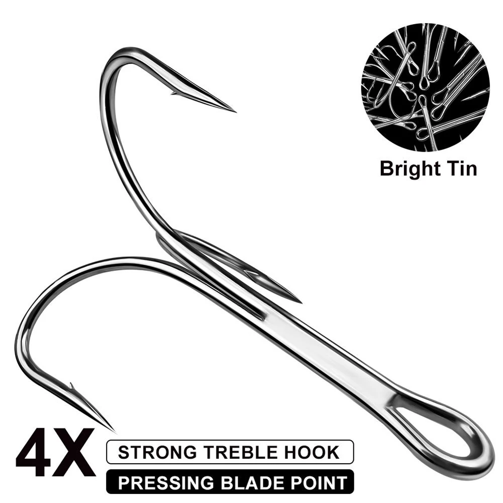 10pcs Fishing Hook 678910# High Carbon Steel Sharpen Treble Three Hook Fish Hook Fishing Equipments Accessories For Fishing
10pcs Fishing Hook 678910# High Carbon Steel Sharpen Treble Three Hook Fish Hook Fishing Equipments Accessories For Fishing