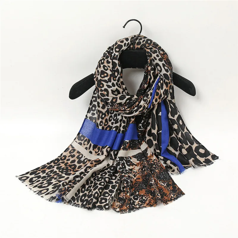 

Fashion Women Viscose Scarf Sexy Leopard Dot Fringe Shawls and Wraps Lady Pashmina Foulards Stole Bufandas Muslim Hijab 180*90Cm