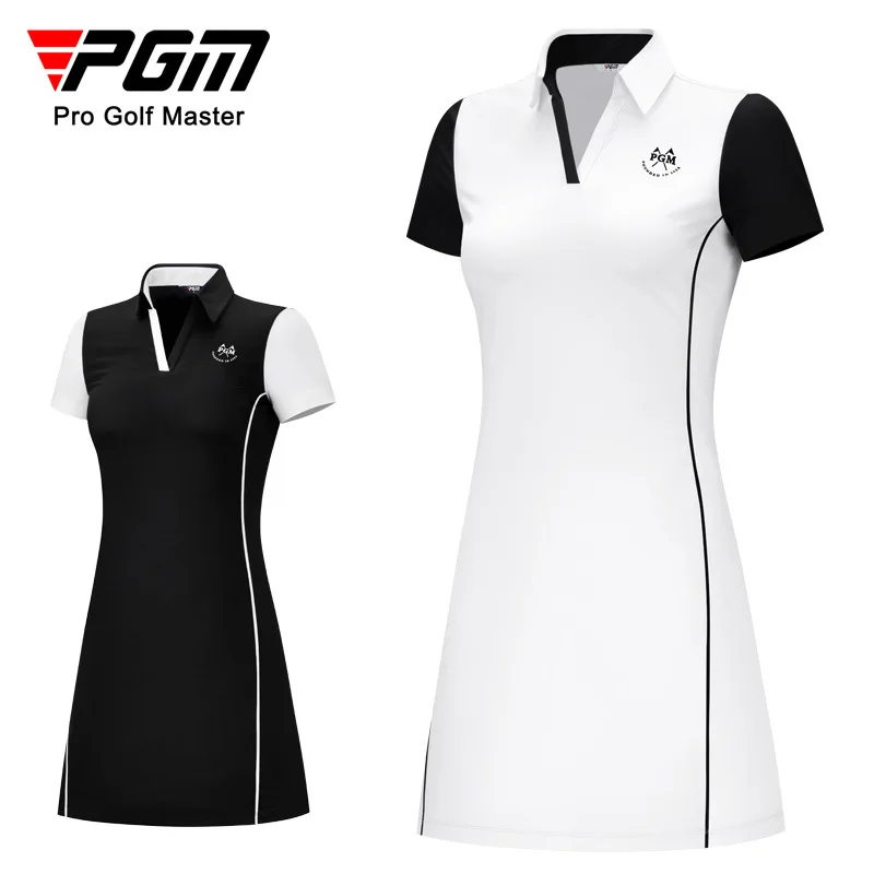 PGM Golf женское платье из высокоэластичной ткани женское модное универсальное платье с V-образным вырезом дизайн QZ083
PGM Golf женское платье из высокоэластичной ткани женское модное универсальное платье с V-образным вырезом дизайн QZ083