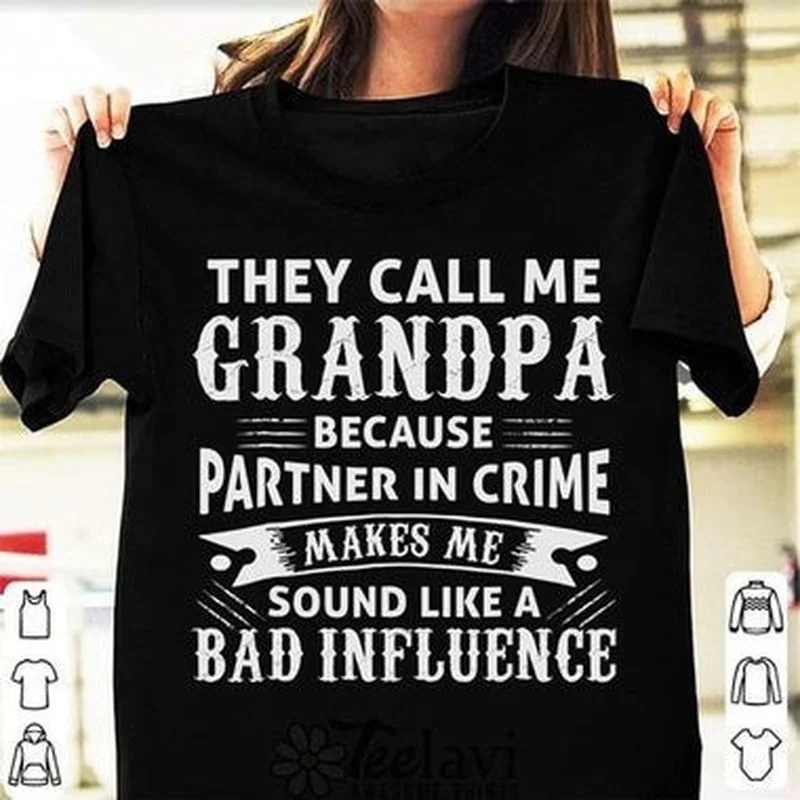 They Call Me Grandpa Print Women T Shirt Short Sleeve O Neck Loose Women Tshirt Ladies Tee Shirt Tops Clothes Camisetas Mujer
They Call Me Grandpa Print Women T Shirt Short Sleeve O Neck Loose Women Tshirt Ladies Tee Shirt Tops Clothes Camisetas Mujer