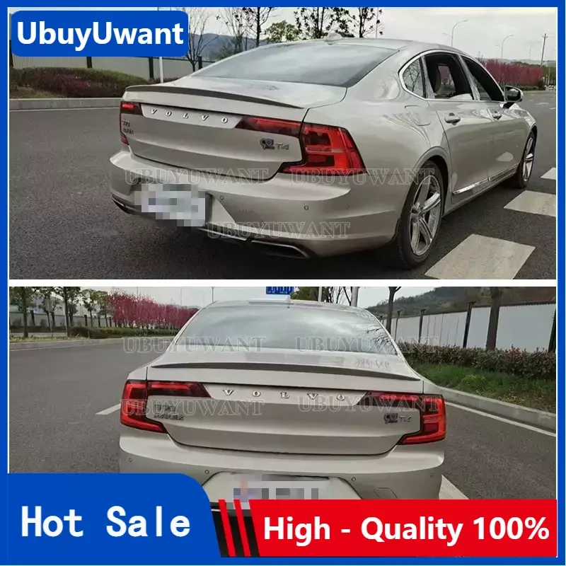 Высококачественный спойлер из АБС-пластика для Volvo S90 2017-2023, цвет грунтовки, украшение хвостового крыла автомобиля, задний багажник
Высококачественный спойлер из АБС-пластика для Volvo S90 2017-2023, цвет грунтовки, украшение хвостового крыла автомобиля, задний багажник