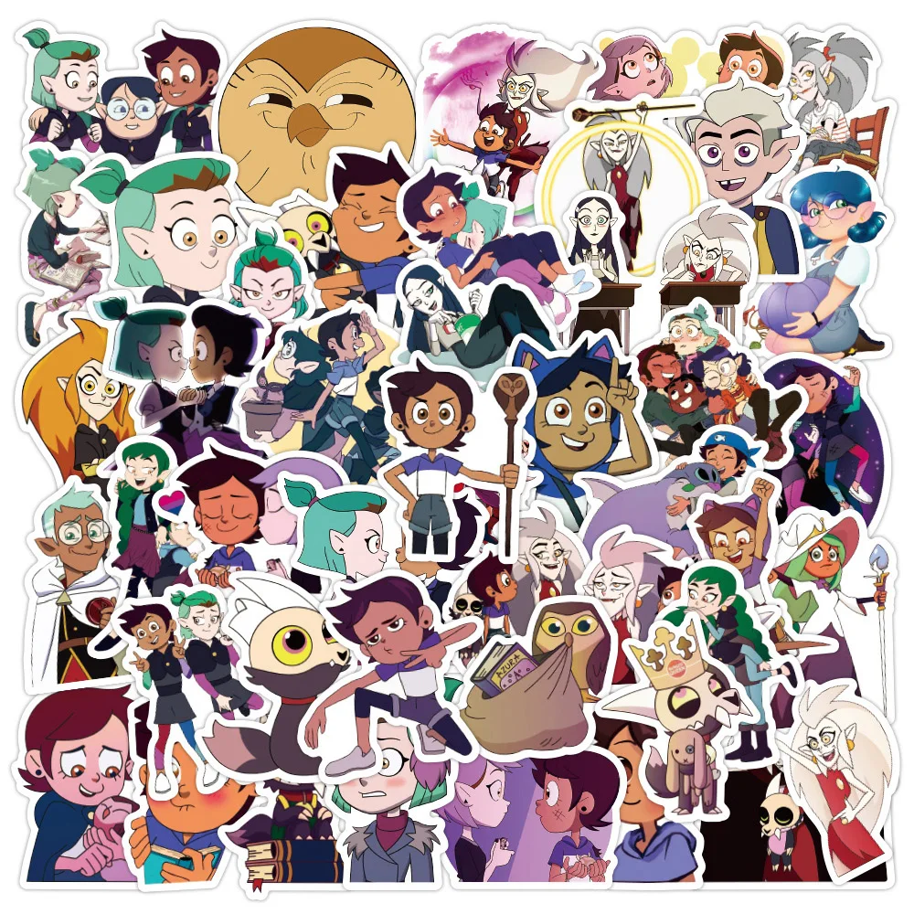 10/30/50PCS Disney Anime The Owl House Stickers Cartoon Decal Kid Toy Scrapbook Skateboard Luggage Bike Laptop Phone Car Sticker
10/30/50PCS Disney Anime The Owl House Stickers Cartoon Decal Kid Toy Scrapbook Skateboard Luggage Bike Laptop Phone Car Sticker