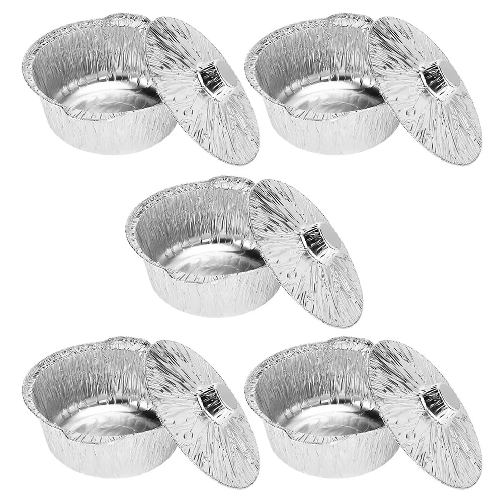 5Pcs Disposable Food Grilling Pans Camping Use Food Grilling Pots Aluminum Foil Pots Camping Pans
5Pcs Disposable Food Grilling Pans Camping Use Food Grilling Pots Aluminum Foil Pots Camping Pans
