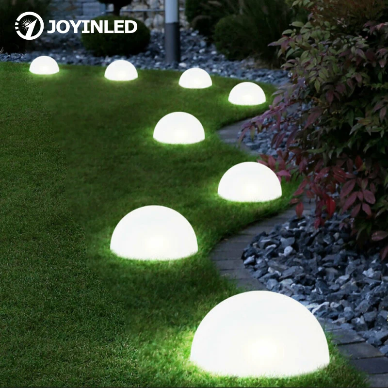 2Pcs Solar Ground Lights Outdoor Solar LED Light IP65 Waterproof Solar Garden Lamp Hemispherical Lawn Lights Garden Decor
2Pcs Solar Ground Lights Outdoor Solar LED Light IP65 Waterproof Solar Garden Lamp Hemispherical Lawn Lights Garden Decor