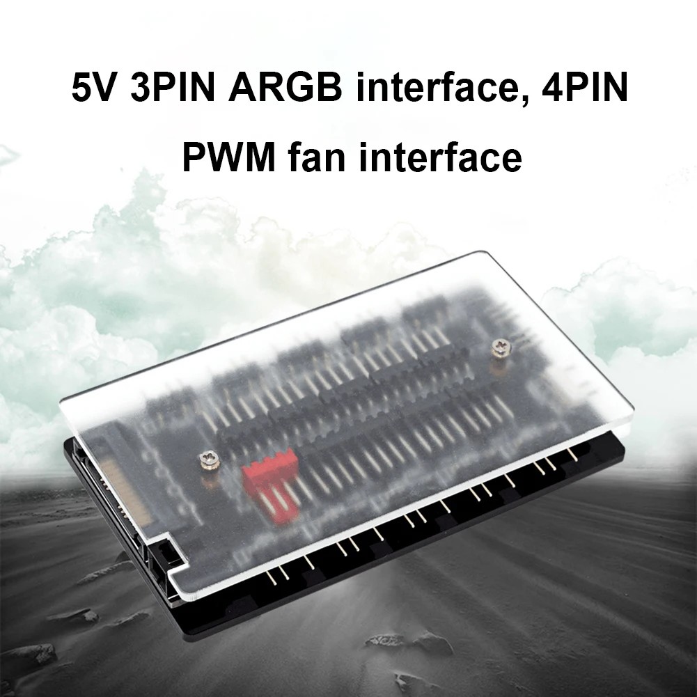 Fan Hub ARGB Controller 4Pin PWM Temperature Control 5V 3-Pin Synchronization Wireless Remote Control Chassis Fan Hub
Fan Hub ARGB Controller 4Pin PWM Temperature Control 5V 3-Pin Synchronization Wireless Remote Control Chassis Fan Hub