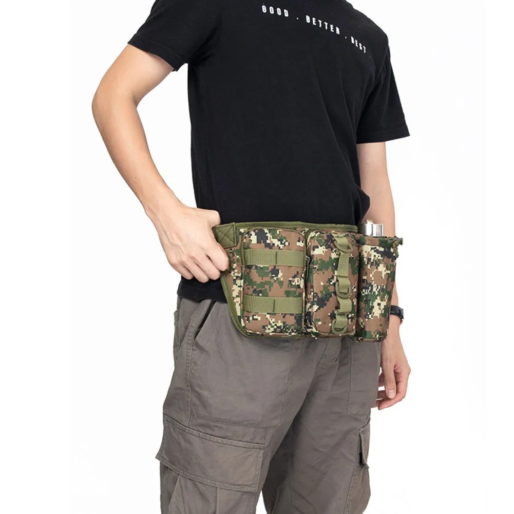 Tactical Men Waist Pack Portable Fanny Pack Durable for Hunting Climbing Camping Storage Bag
Tactical Men Waist Pack Portable Fanny Pack Durable for Hunting Climbing Camping Storage Bag