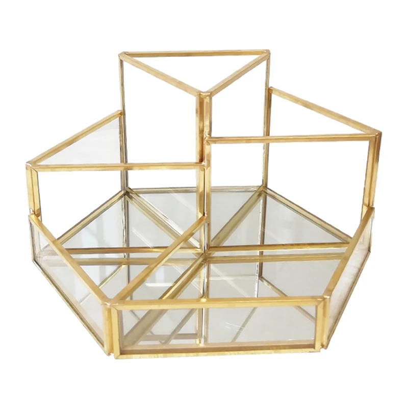 Glass Makeup Organizer Jewelry Box Multifunction Display Case Lipstick Nail Polish Display Stand Makeup Brush Storage
Glass Makeup Organizer Jewelry Box Multifunction Display Case Lipstick Nail Polish Display Stand Makeup Brush Storage