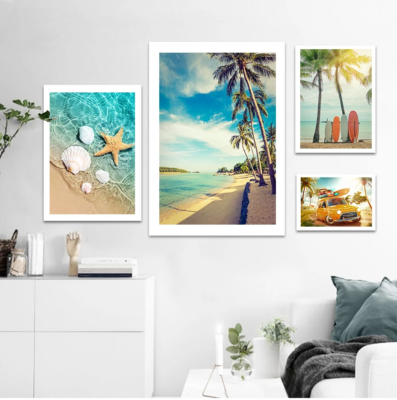 DIY Oil Painting By Numbers Beach Palm Coconut Tree Starfish Surfboard Sea Handpainted Wall Art Nordic Bedroom Living Room Decor
DIY Oil Painting By Numbers Beach Palm Coconut Tree Starfish Surfboard Sea Handpainted Wall Art Nordic Bedroom Living Room Decor