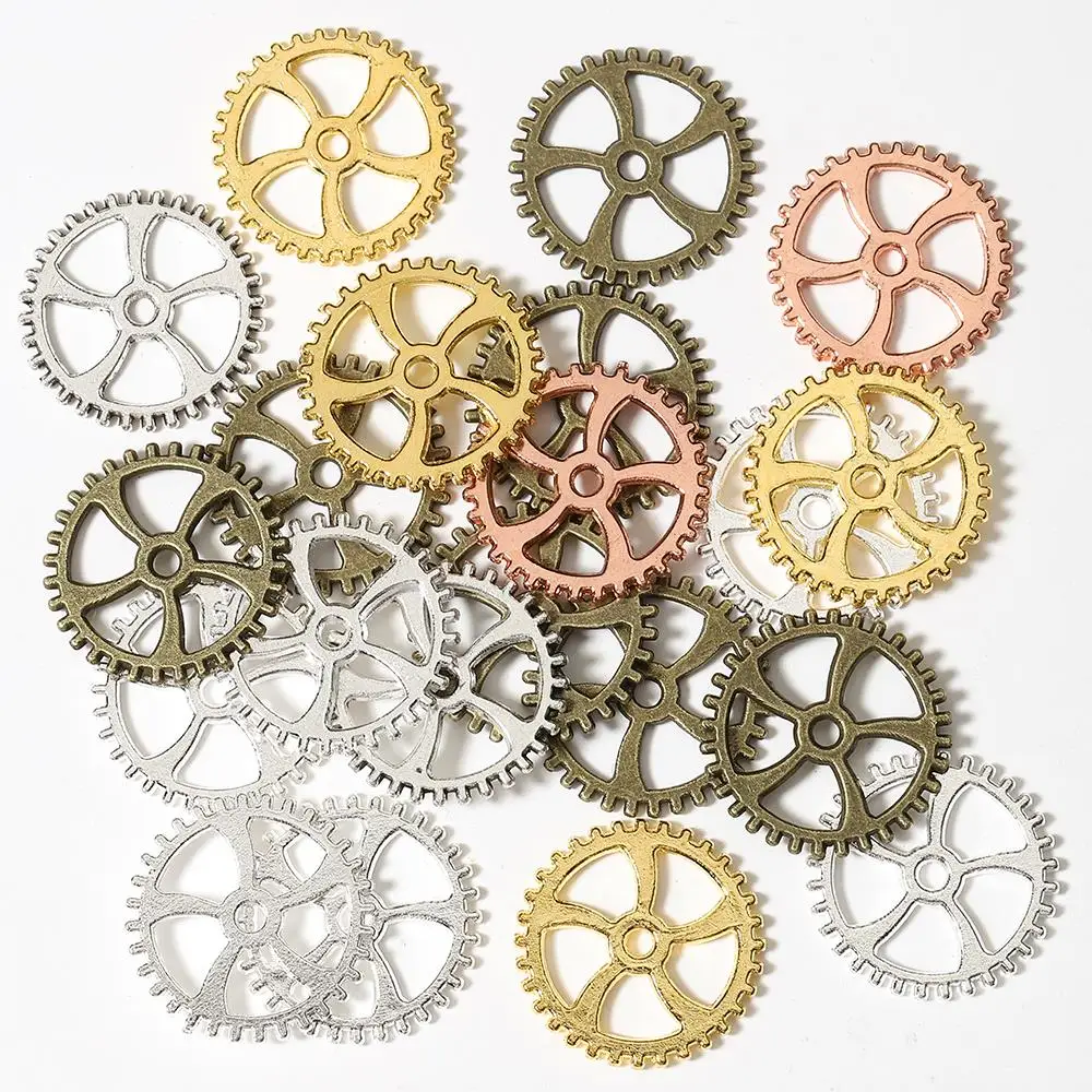 100pcs 20mm Metal Retro Round Cogs Gears Steampunk Hollow Out Pendants Charms for Necklace Braclet DIY Jewelry Wholesale
100pcs 20mm Metal Retro Round Cogs Gears Steampunk Hollow Out Pendants Charms for Necklace Braclet DIY Jewelry Wholesale