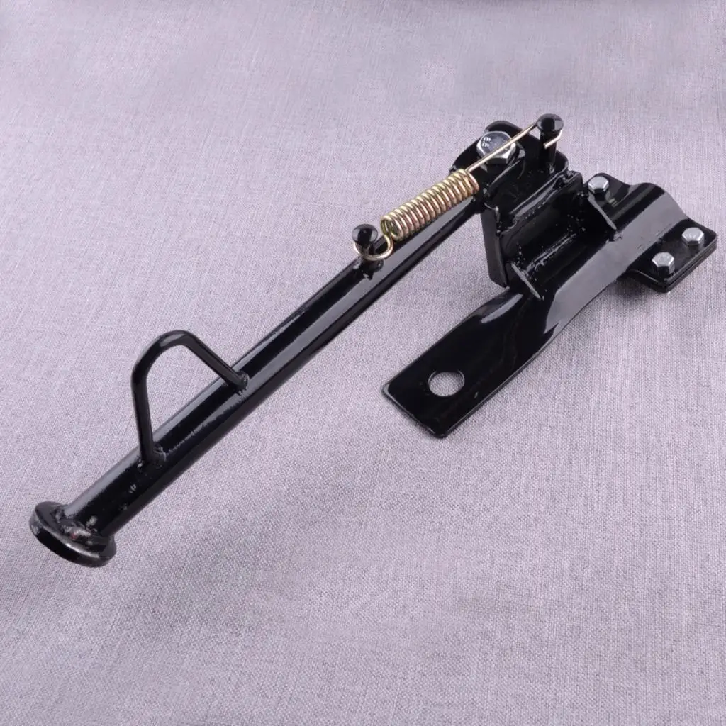 Black Motorcycle Iron Power Support Kickstand Brace Parking Side Stand Leg Foot Fit for Buggy ATV Quad Bike
Black Motorcycle Iron Power Support Kickstand Brace Parking Side Stand Leg Foot Fit for Buggy ATV Quad Bike
