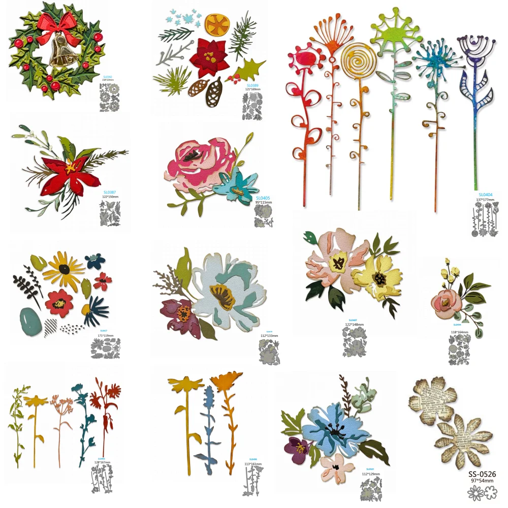 Spring Flower Tree Plant New DIY Craft Metal Cutting Die Scrapbook Embossed Paper Card Album Craft Template Stencil Dies
Spring Flower Tree Plant New DIY Craft Metal Cutting Die Scrapbook Embossed Paper Card Album Craft Template Stencil Dies