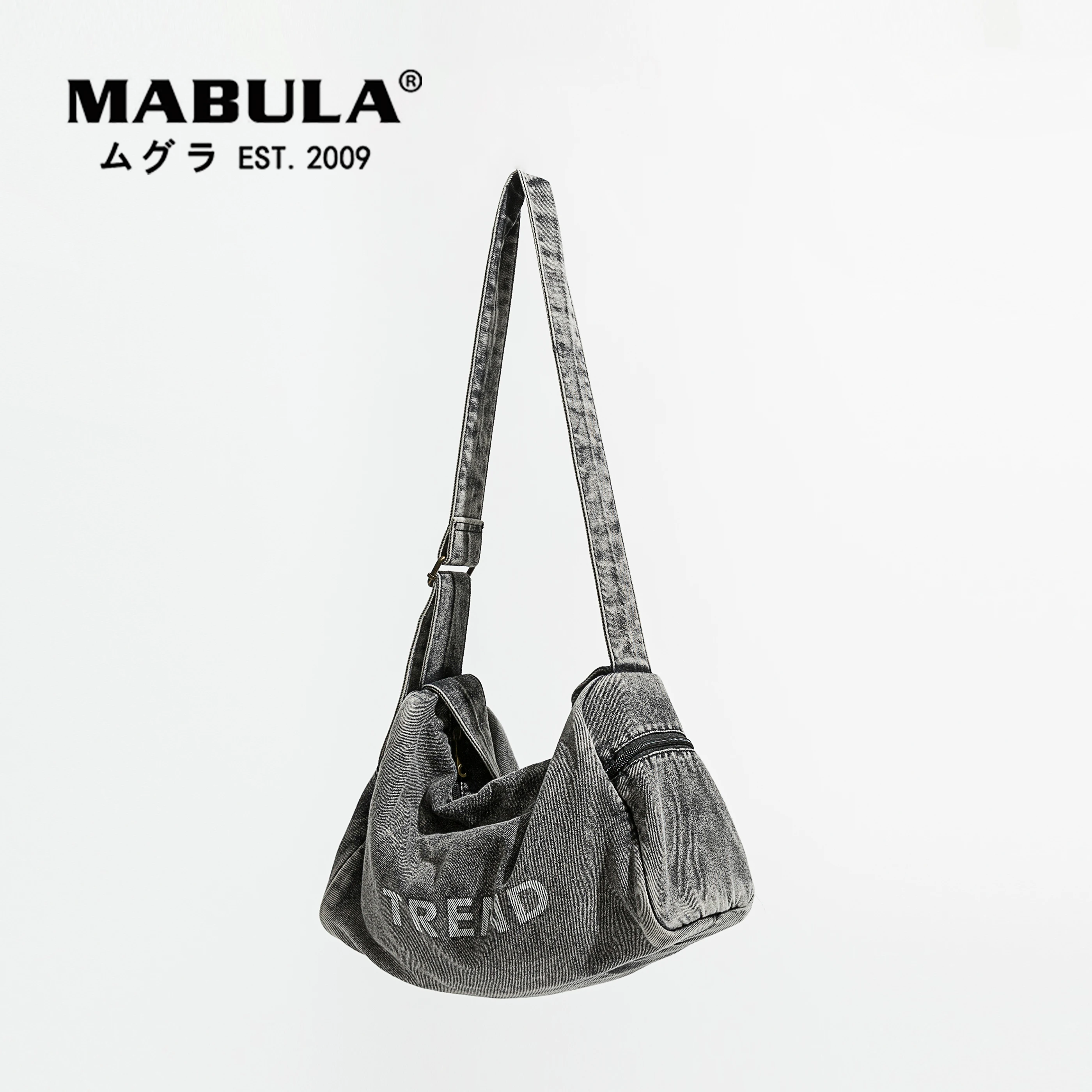 MABULA Casual Canvas Large Totes Unisex Denim Hobo Crossbody Bags Vintage Simple Women Messenger Bag Solid Shoulder Bag
MABULA Casual Canvas Large Totes Unisex Denim Hobo Crossbody Bags Vintage Simple Women Messenger Bag Solid Shoulder Bag
