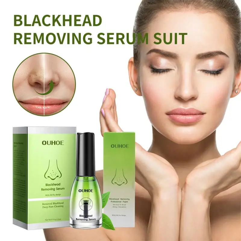 Blackhead Removal Face Serum Deep Pore Cleansing Acne Essence Blackhead Firming Skin And Smoothing Serum Set Skin Care Products
Blackhead Removal Face Serum Deep Pore Cleansing Acne Essence Blackhead Firming Skin And Smoothing Serum Set Skin Care Products
