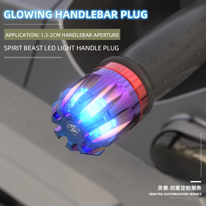 Spirit Beast Motorcycle Handlebar Balance Head Universal Inner Diameter 1.3-2CM Grips Protection Led Signal Lights
Spirit Beast Motorcycle Handlebar Balance Head Universal Inner Diameter 1.3-2CM Grips Protection Led Signal Lights