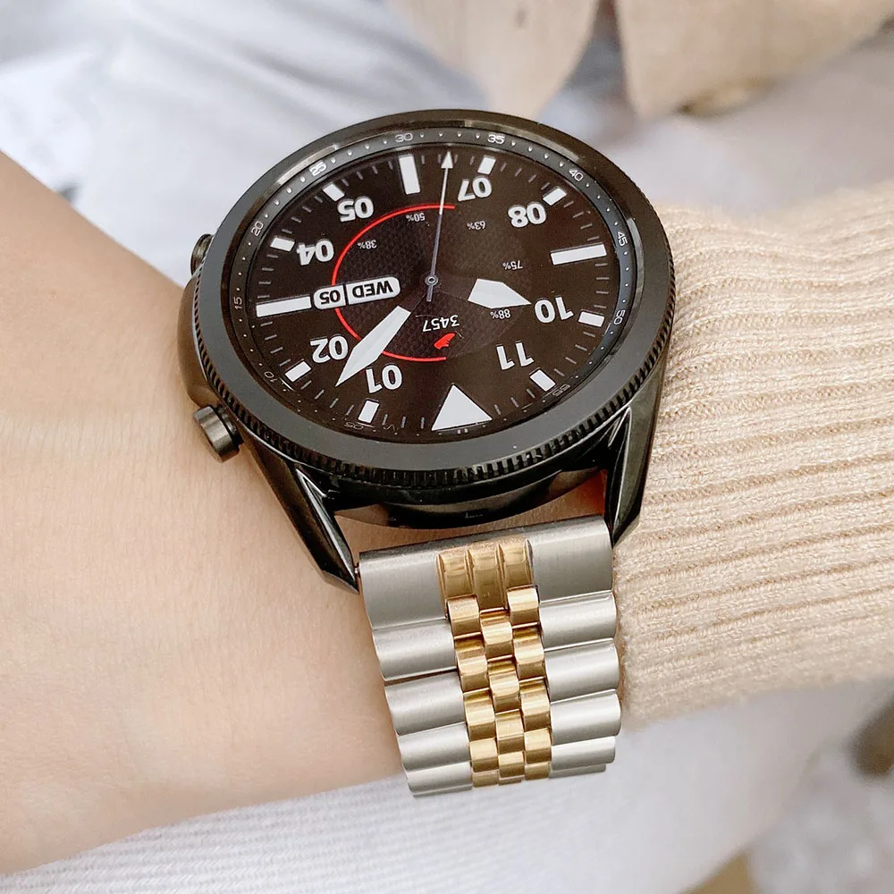 Metal Watch Strap for Samsung Watch 20/22mm for Huawei GT42/46mm Stainless Steel Man Woman Wristband Classic Bracelet Accessorie
Metal Watch Strap for Samsung Watch 20/22mm for Huawei GT42/46mm Stainless Steel Man Woman Wristband Classic Bracelet Accessorie