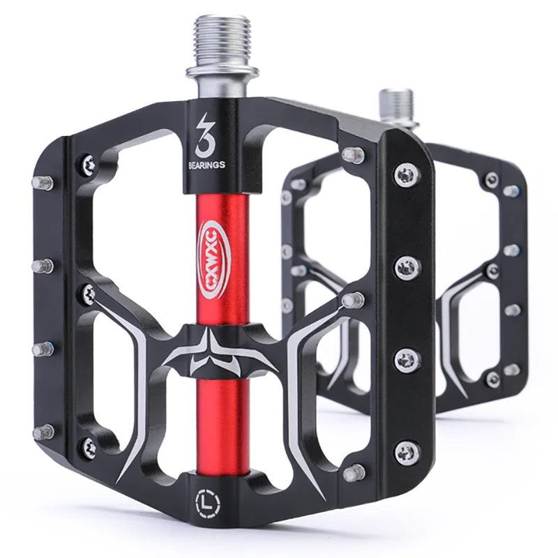 

Flat MTB Pedals Mountain Road Bike Pedal 3 Sealed Bearings Bicycle Pedals Aluminum Wide Platform Pedales Bicicleta Accessories