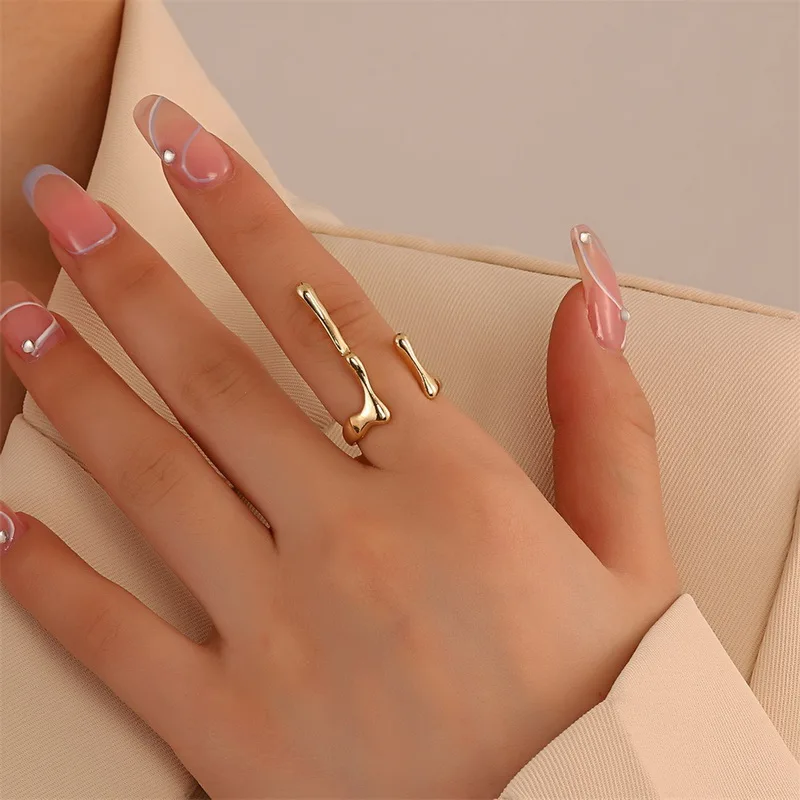 Fashion Simple Geometric Opening Ring for Women Lava Droplets Cool Creative Jewelry Accessories Girls Birthday Gifts
Fashion Simple Geometric Opening Ring for Women Lava Droplets Cool Creative Jewelry Accessories Girls Birthday Gifts