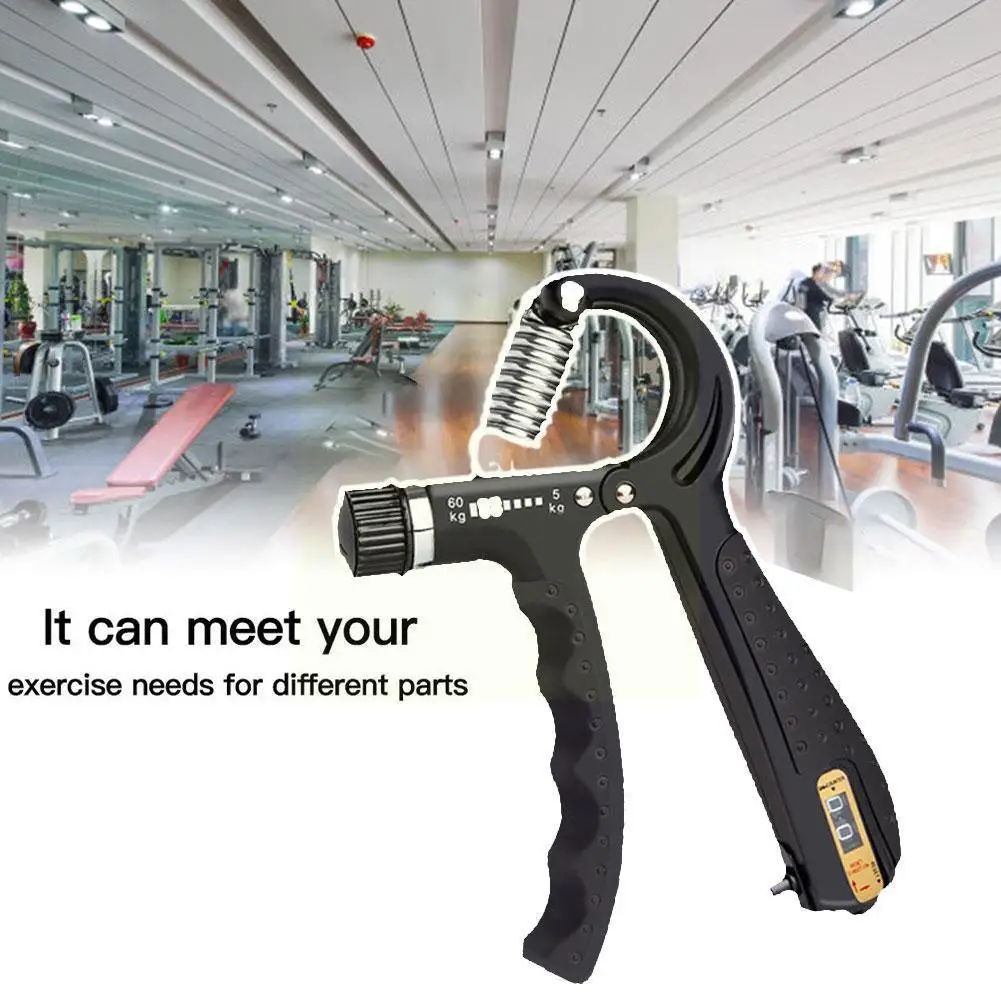 Adjustable R-shape Hand Grip Sports Countable Strength Finger Expander Strengthening Exercise Pinch Carpal Forceps Spring D8I1
Adjustable R-shape Hand Grip Sports Countable Strength Finger Expander Strengthening Exercise Pinch Carpal Forceps Spring D8I1