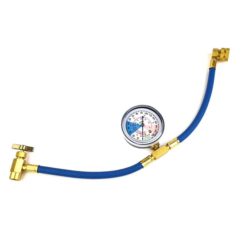 Car Vehicle Air Conditioning Refrigerant Recharge Kit A/C R134a Hose Gas Gauge Unique Spring Pressure Indicator Hose Gas Gauge
Car Vehicle Air Conditioning Refrigerant Recharge Kit A/C R134a Hose Gas Gauge Unique Spring Pressure Indicator Hose Gas Gauge