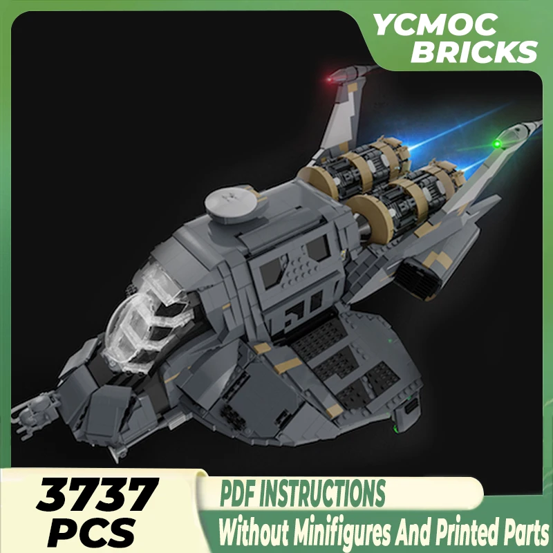YcmocBricks Moc Building Blocks Space Ship Model Series UCS Colonial Raptor Technology Bricks DIY Toys For Kids Children Gifts
YcmocBricks Moc Building Blocks Space Ship Model Series UCS Colonial Raptor Technology Bricks DIY Toys For Kids Children Gifts