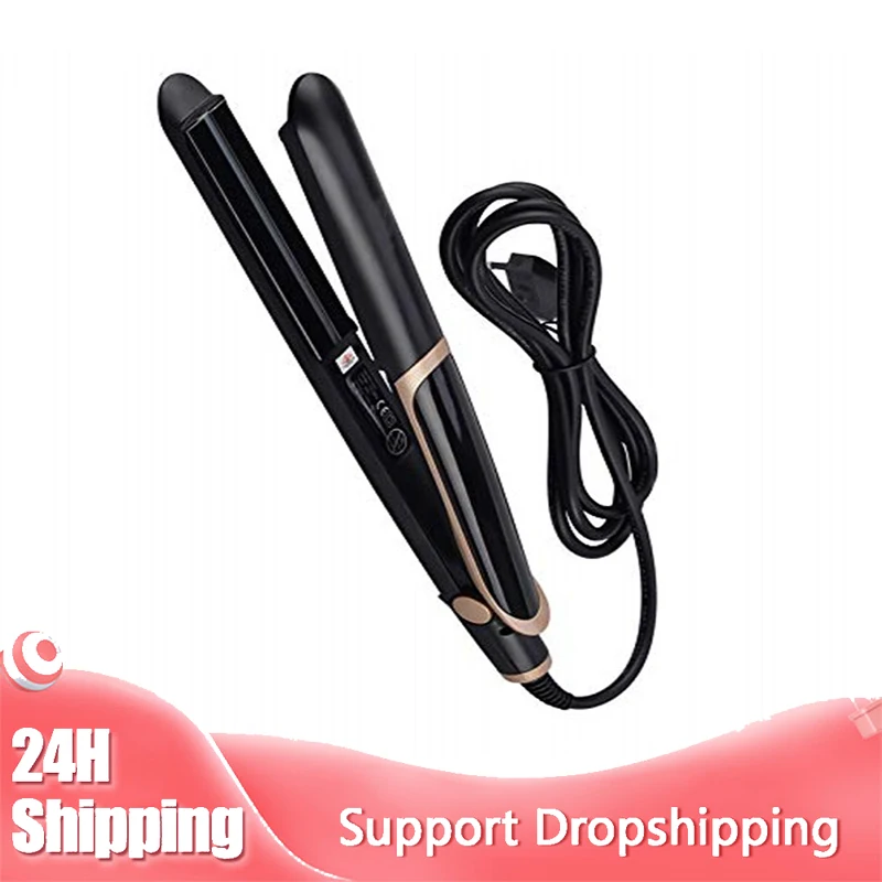 Infrared Function Hair Straightener Curler LCD Display Hair Straightener Curler Flat Iron Negative Ion Long-lasting Hairstyle
Infrared Function Hair Straightener Curler LCD Display Hair Straightener Curler Flat Iron Negative Ion Long-lasting Hairstyle
