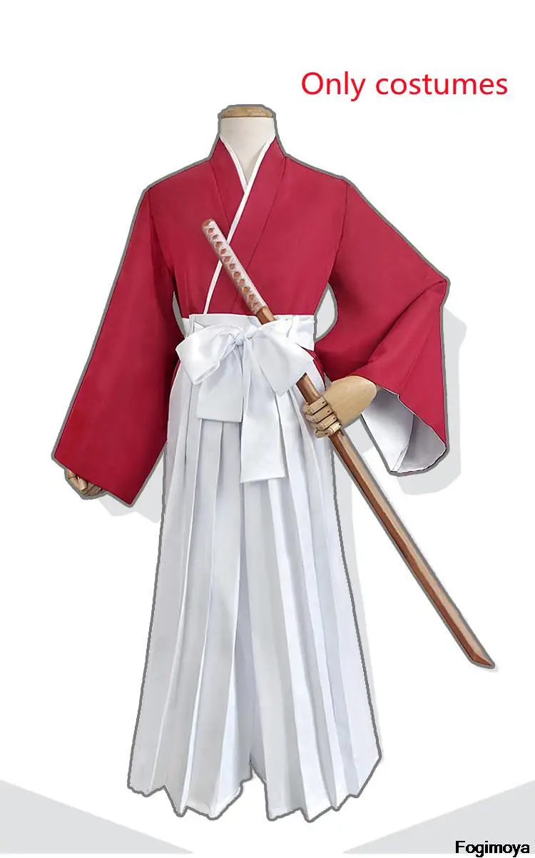 Himura Kenshin Cosplay Costume Rurouni Kenshin Cosplay Wig Men And Women In Kendo Suits Halloween Kimono Full Set
Himura Kenshin Cosplay Costume Rurouni Kenshin Cosplay Wig Men And Women In Kendo Suits Halloween Kimono Full Set
