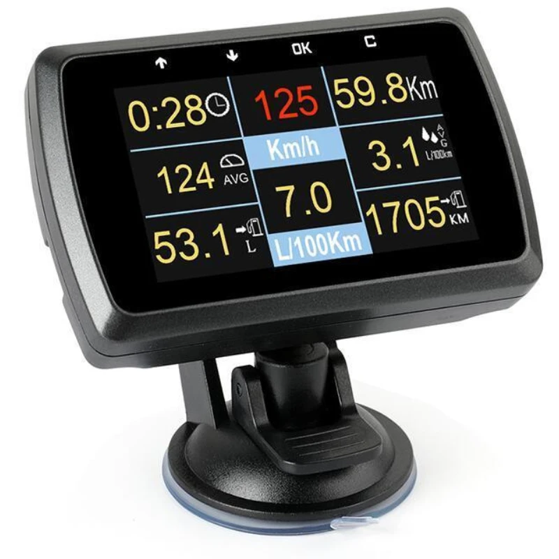 Car OBD2 Gauge With Holder Driving Speed Meter Water Temperature Digital Display
Car OBD2 Gauge With Holder Driving Speed Meter Water Temperature Digital Display