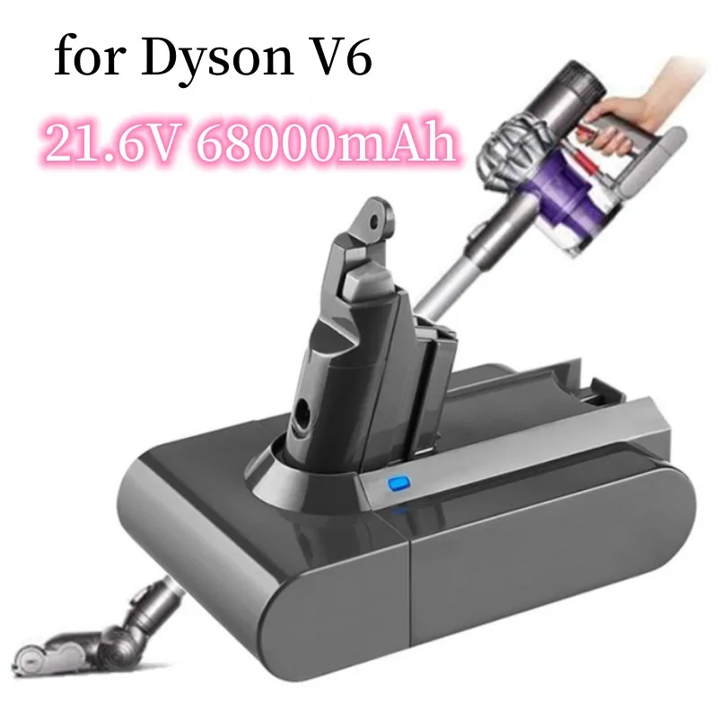 D'origine 21,6 V 68000mAh Li-Ion Akku für Dyson V6 DC58 DC59 DC62 DC74 SV09 SV07 SV03 965874-02 staubsauger Batterie L30
D'origine 21,6 V 68000mAh Li-Ion Akku für Dyson V6 DC58 DC59 DC62 DC74 SV09 SV07 SV03 965874-02 staubsauger Batterie L30
