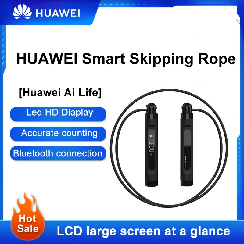 Оригинальная умная Скакалка DUHUA для Huawei Ai Life APP, точное отсчётное вибрирование, большой экран, Двухрежимная фитнес-веревка
Оригинальная умная Скакалка DUHUA для Huawei Ai Life APP, точное отсчётное вибрирование, большой экран, Двухрежимная фитнес-веревка