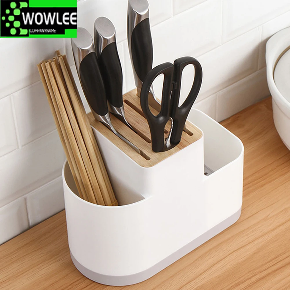 Utensil Holder Knife Block ABS Flatware Drainer Storage Box Spoon Fork Chopsticks Kitchen Organizer Rack kitchen essentials
Utensil Holder Knife Block ABS Flatware Drainer Storage Box Spoon Fork Chopsticks Kitchen Organizer Rack kitchen essentials