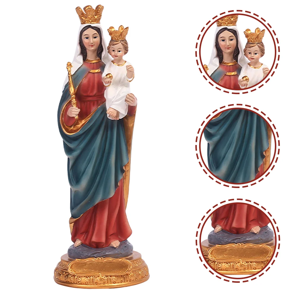 Statue Ornament Mary Desktop Resin Virgin Figurine Maria Jesus Madonna Church Decoration Baby Model Decorativeism De Angels
Statue Ornament Mary Desktop Resin Virgin Figurine Maria Jesus Madonna Church Decoration Baby Model Decorativeism De Angels